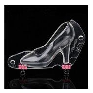 HABIBEE High Heel Shoe 3D Chocolate Candy Mould Bundle Molding Fondant Cake Mold for DIY Home Baking N3