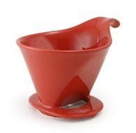 ZERO JAPAN Ceramic Coffee Dripper - Large - Drip Cone Brewer (Black) N2