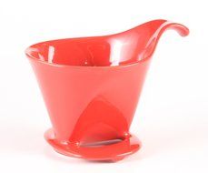 ZERO JAPAN Ceramic Coffee Dripper - Large - Drip Cone Brewer (Black) N3