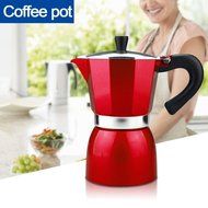 Moka Espresso Maker, Sayhi 240ML Color Aluminum Stovetop Espresso Pot Moka Express Coffee Maker, Makes 4 Cup (... N18