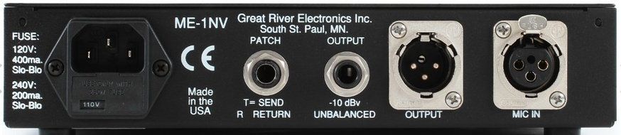 Great River 1NV Neve Inspired mic preamp N2
