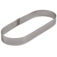 PAVONI Perforated Oval Ring 7.5" x 2.75" x .78"