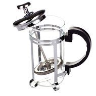 350 ML/12 Oz Portable Durable French Press Coffee Maker with Sleek Stainless Plunger, Heat-resistant Glass & Plastic...