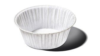 Single Potion Muffin Cups Free Standing Good For Cup Cakes, Quiche Or Souffle Corn Muffin Color WHITE Size B 2...