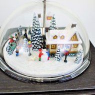 Amusements Old Fashioned Coffee Grinder Lighted Action Musical Featuring Elves Decor
