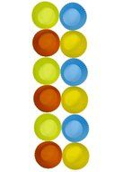 Silicone Cupcake Liners - 12-Pack Reusable Assorted Baking Cups 4-inches by Juvale N2