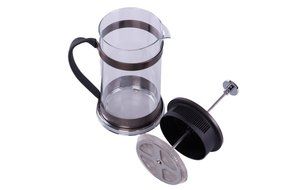 Gourmet 2.5 Cup Matte Copper French Press Coffee Brewer with Classic Design N3