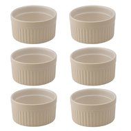 Mrs. Anderson's Baking Ceramic 2-Ounce Ramekin, Set of 6, Rose Red