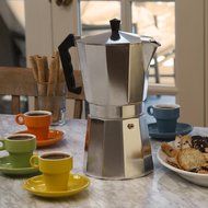 Primula 12-Cup Aluminum Stovetop Espresso Maker N6