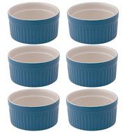 Mrs. Anderson's Baking Ceramic 2-Ounce Ramekin, Set of 6, Rose Red N2