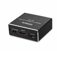 Tomsenn 4K x 2K HDMI Audio Extractor Converter HDMI to HDMI and Optical TOSLINK SPDIF + 3.5mm Stereo HDMI Audio... N6