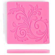 Beauty Clubs Fondant Silicone Lace Cake Candy Decorating SugarCraft Flower Mold Mould N5