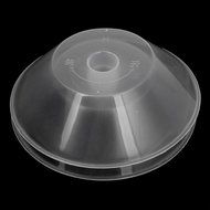 uxcell Kitchen Range Hoods Oil Catcher Container Bowl Cup 12cm Dia 2PCS Clear N2