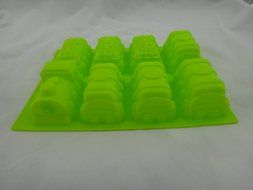 DD-life 20 Cavities Rectangle Silicone Cake Baking Mold Cake Pan Muffin Cups Handmade Soap Moulds Biscuit Chocolate...