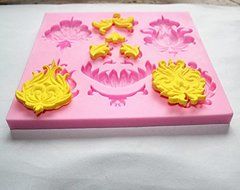 Anyana Sculpted Flowers Silicone Sugarcraft Cake Decorating Tools Gumpaste Mold Mat Gum Pastry Tool Kitchen Tool... N4