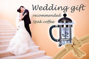 Spak Coffee French Press -- 0,8l. Chrome and Glass N6