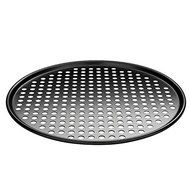 12" Round Pizza Crisper Seamless Rim Non-stick Mesh Hole Pizza Screen Baking Tray N4