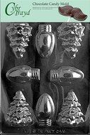 Cybrtrayd C435 Bulbs/Tree Life of the Party Chocolate Candy Mold with Exclusive Cybrtrayd Copyrighted Chocolate...