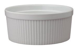 HIC Porcelain Souffle 8-inch, 64-ounce, 2-quart