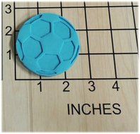Soccer Ball Cookie Cutter and Stamp #1073