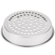 American Metalcraft A90101.5SP 10" x 1 1/2" Super Perforated Standard Weight Aluminum Tapered / Nesting Pizza... N2