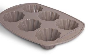Internet&rsquo;s Best Silicone Decorative Cake Mold | 6 Cup | Cupcake Tray | Cake Baking Mold | BPA Free | Dishwasher...