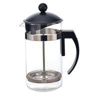GROSCHE Findon 34 oz/1000 ml French Press: Extra Ultra-fine Micro-mesh Filter, Schott Germany Glass Beaker. INCLUDES... N2