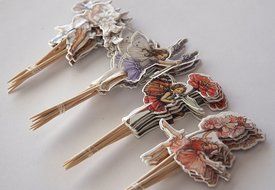 24 Flower Fairies Cupcake Fairy Toppers - Red Fox Tail &trade; N3