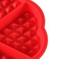Silicone Waffle Mold Maker Pan Microwave Baking Cookie Cake Muffin Bakeware Kitchen Tools Random Color