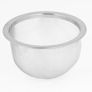 uxcell&reg; Stainless Steel Mesh Tea Leaves Stainer Teapot Filter 76mm x 55mm