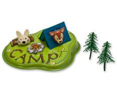 Camping Adventure Cake Topper Decorating Kit N2