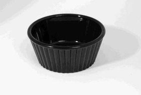 Gessner Smooth Ramekin Black 4-1/2 oz (Case of 12)