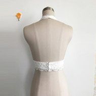 PHOTNO Women Lace Floral Bralette Bralet Bra Bustier Crop Top Cami Unpadded Tank N2