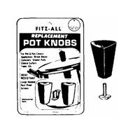 Fitz-All Set of 2 Replacement Pot Knobs, Tall