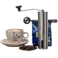 Mill Eco - Manual Coffee Grinder - Best Burr bean Grinder - Stainless Steel Adjustable, Portable, Hand grinder... N4