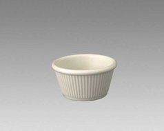 Gessner Products IW-0384A-BN 4 oz. Fluted Ramekin- Case of 12
