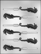 CK Products 3-Inch Seahorse Sucker Chocolate Mold N2