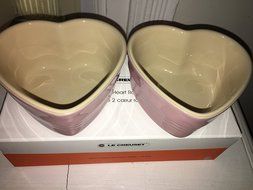le creuset heart ramekin