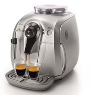 Philips Saeco HD8745/57 Chrome Expresso Machine, X-Small, Silver