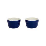 Baker's Advantage Ceramic Ramekins, Set of 2, Red N2