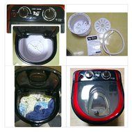 Daewoong Portable Mini Washing Machine UQW-3800M 240W Easy Speedy Convenience