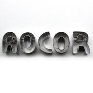 Aocor 26Pcs Mini Shaped Size Stainless Steel A-Z Alphabet Letters Biscuit Cookies Fondant Cutters Molds Backing... N2