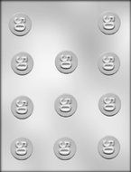 CK Products 1-1/4-Inch 50 Mint Chocolate Mold