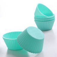 Jacobake Silicone Cupcake Liners Reusable Silicone Muffin Liners Silicone Muffin Cups for Baking(12 Pack Red)... N7