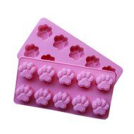 Wocuz 10 Mini Paw Silicone Cake Pan