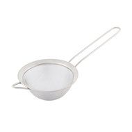 uxcell Metal Household Wire Mesh Soybean Milk Tea Strainer Filter Silver Tone N2