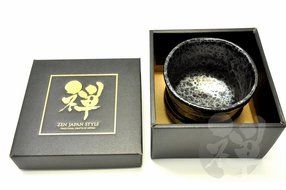 Japanese Mino Yaki ware Matcha Bowl Green Tea 11 / 11 / 8cm (4.3 / 4.3 / 3.1inch)[7315] N4