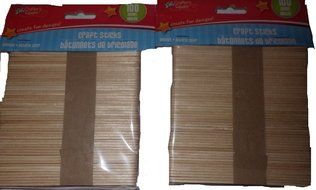 Crafters Sqaure 200 Wooden Treat Sticks