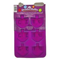 The Kosher Cook KCBW0145 Silicone Dreidel Muffin/Cupcake Pan N2