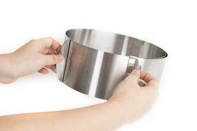 Tangne 6Inch-12Inch Stainless Steel Circular Cake Mould Adjustable Cake Tools N3